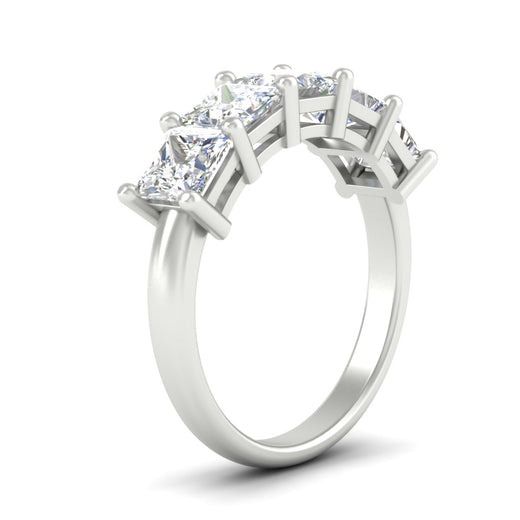 five-stone-diamond-ring-princess-cut-4-carat-in-white-gold-fdwb8008prangle2-4.00ct-nl-wg