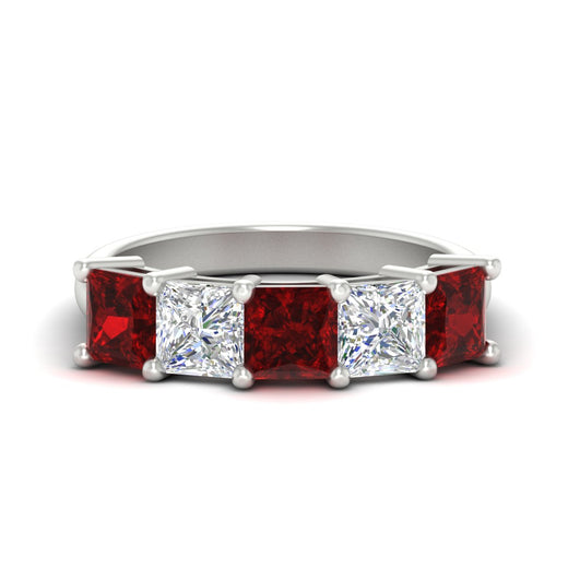 five-stone-ruby-ring-princess-cut-4-carat-in-white-gold-fdwb8008prgrudrsleep-4.00ct-nl-wg