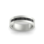 Load image into Gallery viewer, flat-channel-milgrain-black-diamond-wedding-band-in-fdm9153gblackangle5-nl-wg
