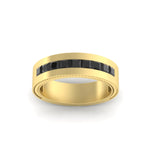 Load image into Gallery viewer, flat-channel-milgrain-black-diamond-wedding-band-in-fdm9153gblackangle5-nl-yg
