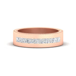 Load image into Gallery viewer, flat-channel-milgrain-diamond-wedding-band-in-fdm9153-nl-rg
