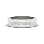 Load image into Gallery viewer, flat-channel-milgrain-diamond-wedding-band-in-fdm9153-nl-wg
