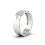 Load image into Gallery viewer, flat-channel-milgrain-diamond-wedding-band-in-fdm9153angle2-nl-wg
