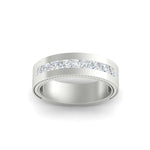 Load image into Gallery viewer, flat-channel-milgrain-diamond-wedding-band-in-fdm9153angle5-nl-wg
