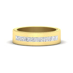Load image into Gallery viewer, flat-channel-milgrain-diamond-wedding-band-in-fdm9153-nl-yg
