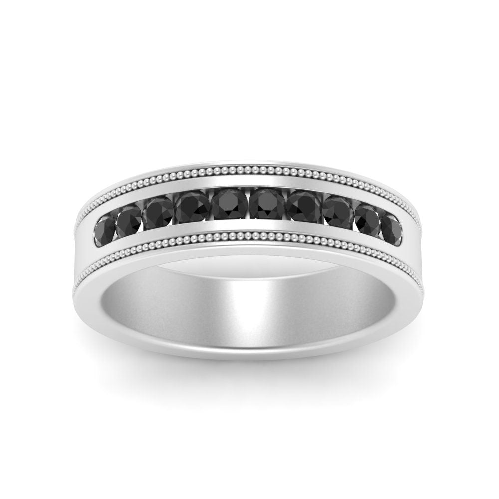 flat-milgrain-mens-black-diamond-wedding-band-in-white-gold-FD10390BGBLACKANGLE5-NL-WG
