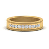 Load image into Gallery viewer, flat-milgrain-mens-diamond-wedding-band-in-yellow-gold-FD10390B-NL-YG