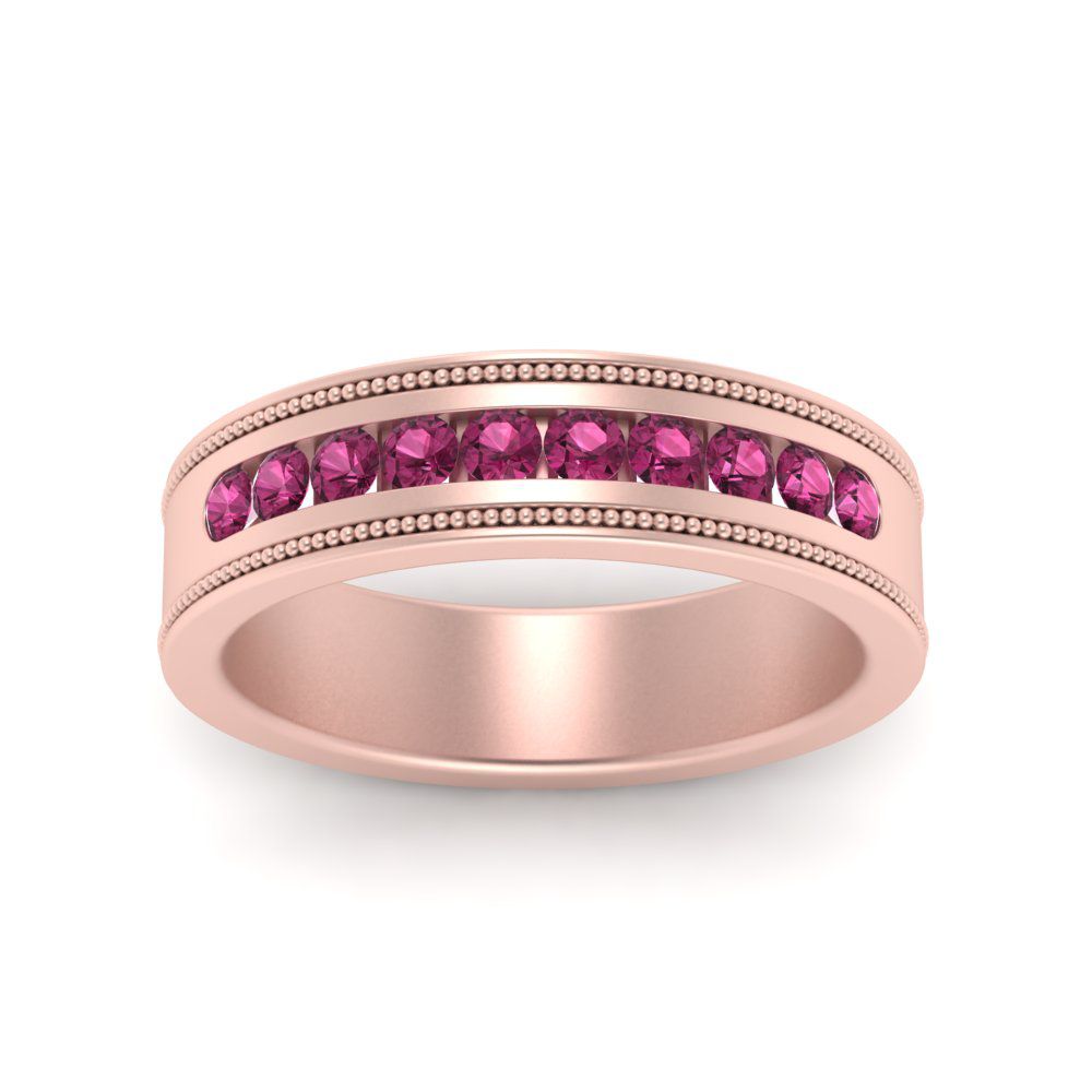 flat-milgrain-mens-pink-sapphire-wedding-band-in-rose-gold-FD10390BGSADRPIANGLE5-NL-RG