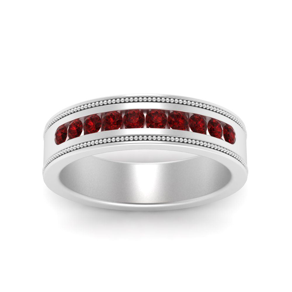 flat-milgrain-mens-ruby-wedding-band-in-white-gold-FD10390BGRUDRANGLE5-NL-WG