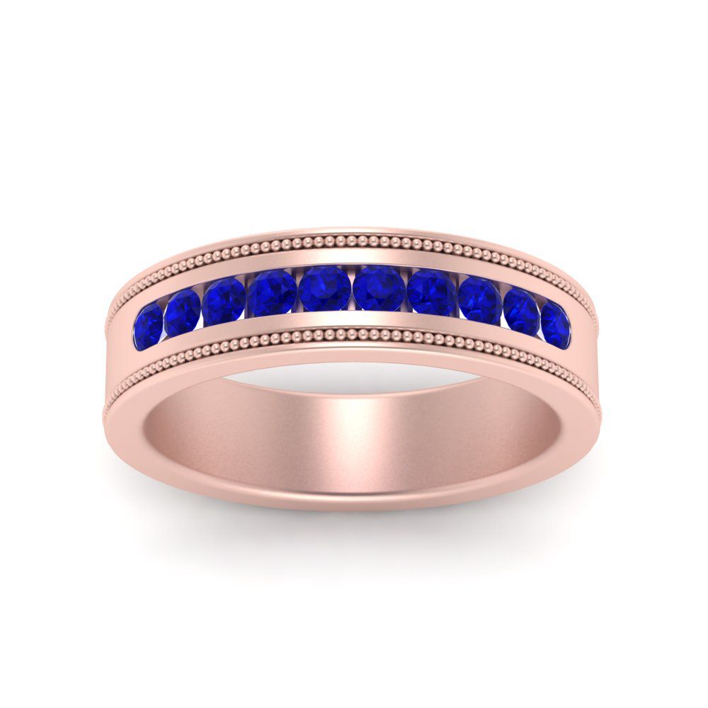 flat-milgrain-mens-sapphire-wedding-band-in-rose-gold-FD10390BGSABLANGLE5-NL-RG