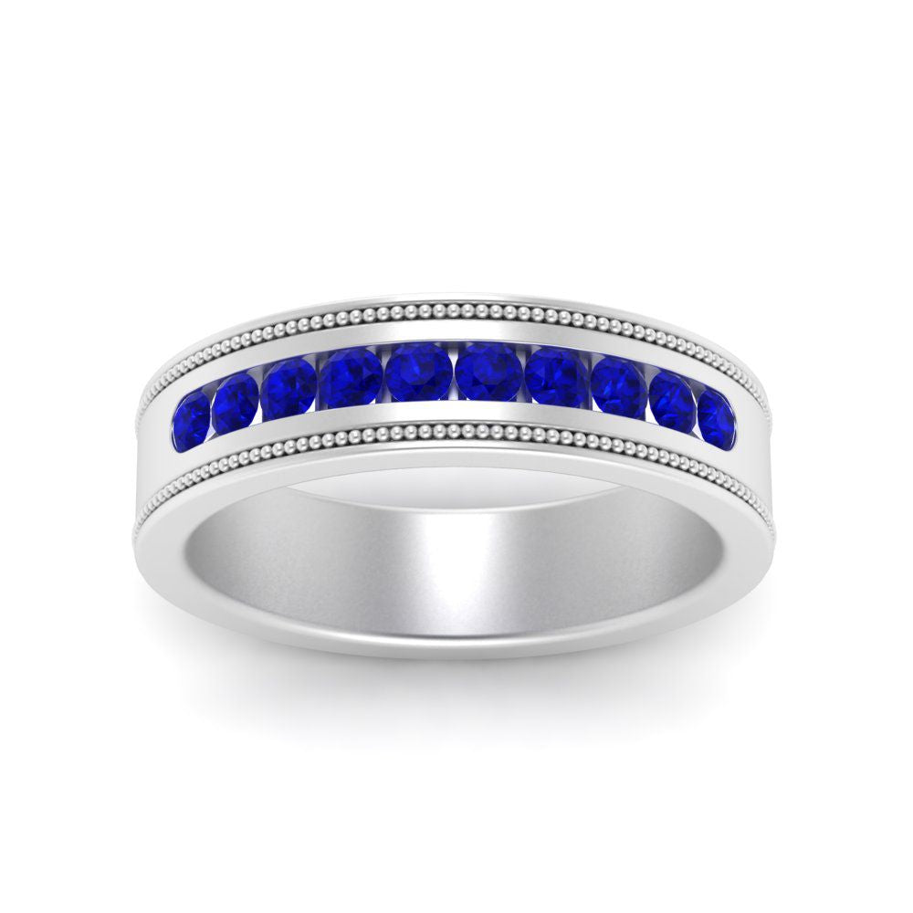 flat-milgrain-mens-sapphire-wedding-band-in-white-gold-FD10390BGSABLANGLE5-NL-WG