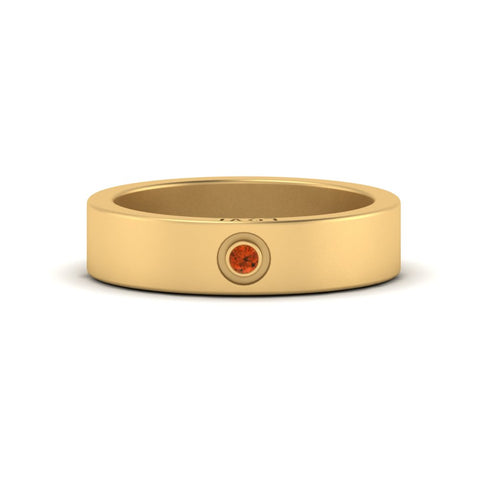 flat-single-orange-sapphire-wedding-mens-band-engraved-in-yellow-gold-FD10507BGSAOR-NL-YG.jpg