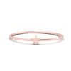 Load image into Gallery viewer, womens-thin-rose-gold-star-ring-FD9433GWHAND-RG.jpg