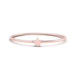 Load image into Gallery viewer, womens-thin-rose-gold-star-ring-FD9433GWHAND-RG.jpg
