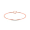 Load image into Gallery viewer, womens-thin-rose-gold-star-ring-FD9433GWHAND-RG.jpg
