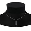 Load image into Gallery viewer, floating-black-diamond-hexagon-pendant-necklace-in-FDPD10420GBLACK-NL-WG