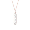 Load image into Gallery viewer, floating-diamond-hexagon-pendant-necklace-in-FDPD10420-NL-RG