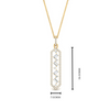 Load image into Gallery viewer, floating-diamond-hexagon-pendant-necklace-in-FDPD10420-NL-YG