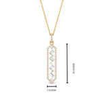 Load image into Gallery viewer, floating-diamond-hexagon-pendant-necklace-in-FDPD10420-NL-YG
