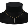 Load image into Gallery viewer, floating-diamond-hexagon-pendant-necklace-in-FDPD10420-NL-YG