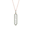 Load image into Gallery viewer, floating-emerald-hexagon-pendant-necklace-in-FDPD10420GEMGR-NL-RG