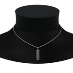 Load image into Gallery viewer, floating-emerald-hexagon-pendant-necklace-in-FDPD10420GEMGR-NL-WG
