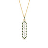 Load image into Gallery viewer, floating-emerald-hexagon-pendant-necklace-in-FDPD10420GEMGR-NL-YG