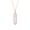 Load image into Gallery viewer, floating-orange-sapphire-hexagon-pendant-necklace-in-FDPD10420GSAOR-NL-RG