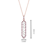 Load image into Gallery viewer, floating-pink-sapphire-hexagon-pendant-necklace-in-FDPD10420GSADRPI-NL-RG
