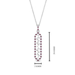 Load image into Gallery viewer, floating-pink-sapphire-hexagon-pendant-necklace-in-FDPD10420GSADRPI-NL-WG
