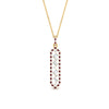 Load image into Gallery viewer, floating-pink-sapphire-hexagon-pendant-necklace-in-FDPD10420GSADRPI-NL-YG