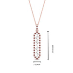 Load image into Gallery viewer, floating-ruby-hexagon-pendant-necklace-in-FDPD10420GRUDR-NL-RG
