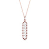 Load image into Gallery viewer, floating-ruby-hexagon-pendant-necklace-in-FDPD10420GRUDR-NL-RG