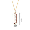Load image into Gallery viewer, floating-ruby-hexagon-pendant-necklace-in-FDPD10420GRUDR-NL-YG