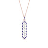 Load image into Gallery viewer, floating-sapphire-hexagon-pendant-necklace-in-FDPD10420GSABL-NL-RG