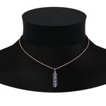 Load image into Gallery viewer, floating-sapphire-hexagon-pendant-necklace-in-FDPD10420GSABL-NL-RG
