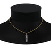 Load image into Gallery viewer, floating-sapphire-hexagon-pendant-necklace-in-FDPD10420GSABL-NL-YG