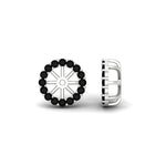 Load image into Gallery viewer, floral-black-dimaond-earrings-jacket-for-3-carat-stud-in-white-gold-fdear11307gblackangle1-0-65ct-nl-wg.jpg