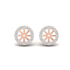 Load image into Gallery viewer, floral-diamond-earrings-jacket-for-3-carat-stud-in-rose-gold-fdear11307angle1-0-65ct-nl-rg.jpg
