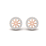 Load image into Gallery viewer, floral-diamond-earrings-jacket-for-3-carat-stud-in-rose-gold-fdear11307angle1-0-65ct-nl-rg.jpg