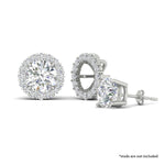 Load image into Gallery viewer, floral-diamond-earrings-jacket-for-3-carat-stud-in-white-gold-fdear11307angle1-0-65ct-nl-wg.jpg