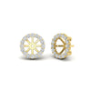 Load image into Gallery viewer, floral-diamond-earrings-jacket-for-3-carat-stud-in-yellow-gold-fdear11307angle1-0-65ct-nl-yg.jpg