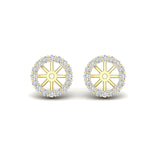 Load image into Gallery viewer, floral-diamond-earrings-jacket-for-3-carat-stud-in-yellow-gold-fdear11307angle1-0-65ct-nl-yg.jpg