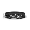 Load image into Gallery viewer, floral-diamond-wedding-anniversary-band-in-black-gold-FD11261BANGLE3-NL-BG.jpg