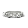 Load image into Gallery viewer, floral-diamond-wedding-anniversary-band-in-white-gold-FD11261BANGLE3-NL-WG.jpg