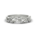 Thumbnail 1 - floral-diamond-wedding-anniversary-band-in-white-gold-FD11261BANGLE3-NL-WG.jpg