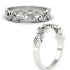 Load image into Gallery viewer, floral-diamond-wedding-anniversary-band-in-white-gold-FD11261BANGLE3-NL-WG.jpg