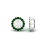 Load image into Gallery viewer, floral-emerald-earrings-jacket-for-3-carat-stud-in-white-gold-fdear11307gemgrangle1-0-65ct-nl-wg.jpg