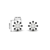 Load image into Gallery viewer, floral-halo-black-diamond-earring-jackets-for-1-carat-studs-in-white-gold-fdear894gblackangle2-1.00ct-nl-wg-hw?v=1762512696