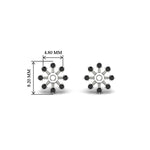 Load image into Gallery viewer, floral-halo-black-diamond-earring-jackets-for-1-carat-studs-in-white-gold-fdear894gblackangle2-1.00ct-nl-wg-hw?v=1762512696
